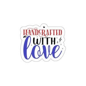 500 Count Handcrafted With Love Stickers Small Business Packaging Labels